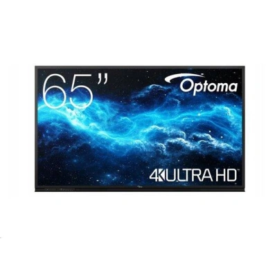 Optoma 3652RK IFPD 65" - interaktivní dotykový, 4K UHD, multidotyk 40prstu, Android 11, 4GB RAM/32GM ROM, H1F0H03BW101