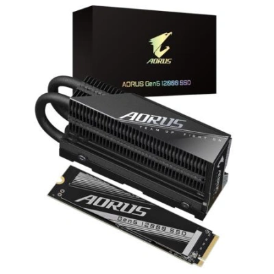 Gigabyte AORUS 12000 SSD 2TB NVMe Gen5, HeatSink, AG512K2TB