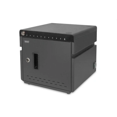 DIGITUS Mobile Desktop Charging Cabinet for Notebooks/Tablets up to 14 inch, UV-C, USB-C, DN-45004