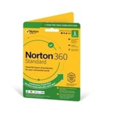NORTON 360 STANDARD 10GB + VPN 1 uživatel pro 1 zařízení na 1 rok ESD, 21405801