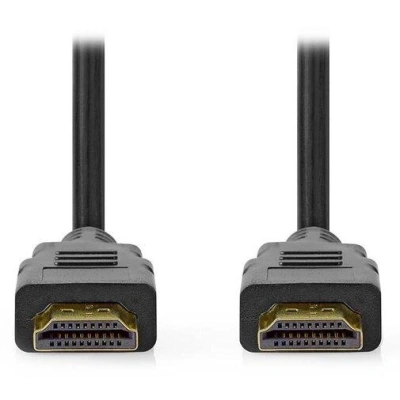 NEDIS Ultra High Speed HDMI kabel/ konektor HDMI - konektor HDMI/ 8K@60Hz/ pozlacené/ PVC/ černý/ 3m, CVGL35000BK30