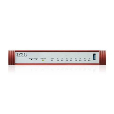 Zyxel USG FLEX100 H Series, 8 Gigabit user-definable ports, 1*USB (device only), USGFLEX100H-EU0101F