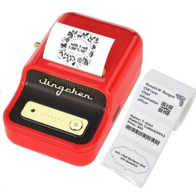 Přenosná tiskárna štítků Niimbot B21 (červená), 1AC13082002