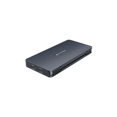 Hyper Universal Silicon Motion USB-C 10v1 Dual HDMI dokovací stanice