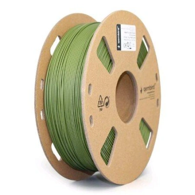 Tisková struna (filament) GEMBIRD, PLA MATTE, 1,75mm, 1kg, zelená, 3DP-PLA-01-MTMG