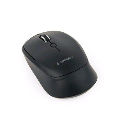 Myš GEMBIRD MUSW-4B-05, černá, bezdrátová, USB nano receiver, MUSW-4B-05
