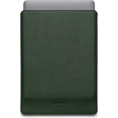 Woolnut kožené Sleeve pouzdro pro 13" MacBook Pro/Air tmavě zelené, WNUT-MBP13-S-546-GN