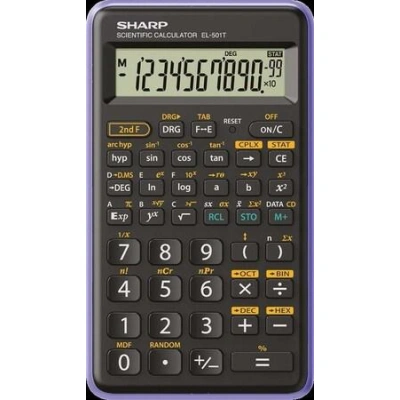 SHARP kalkulačka - EL-501T - bílá (balení blister), SH-EL501TBWH
