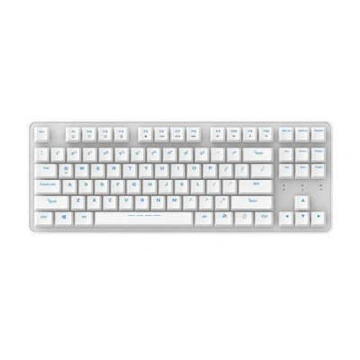 Bezdrátová mechanická klávesnice Dareu EK807G 2.4G (bílá), 