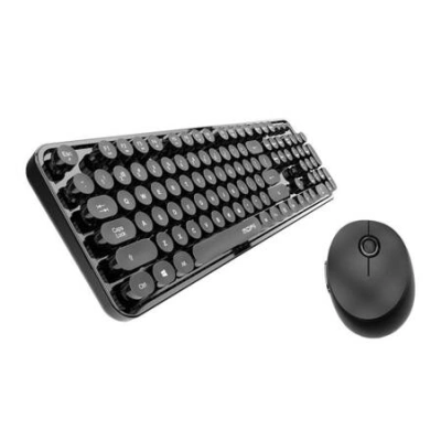Sada bezdrátové klávesnice a myši MOFII Sweet 2.4G (černá), 