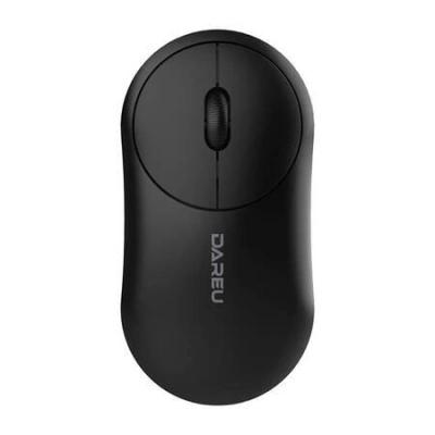 Bezdrátová kancelářská myš Dareu UFO 2.4G (černá), 