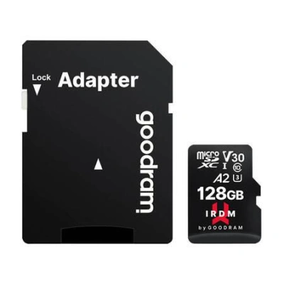 Paměťová karta Goodram IRDM microSD 128GB + adaptér (IR-M2AA-1280R12)