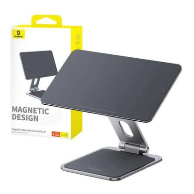 Magnetický stojánek na tablet Baseus MagStable pro Pad 12,9" (šedý)