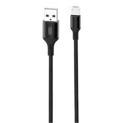 Kabel USB na Micro USB XO NB143, 1 m (černý)