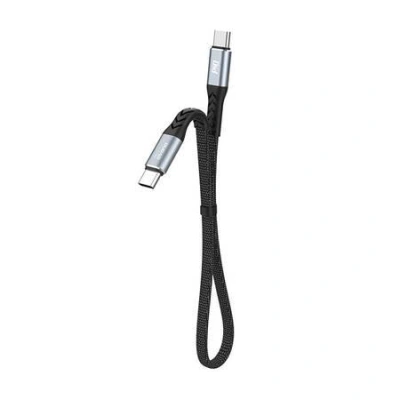 Kabel USB-C na USB-C Dudao 100W PD 0,23 m (černý)
