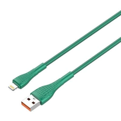 Lightning kabel LDNIO LS672 30W, 2 m (zelený)