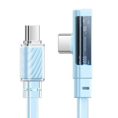 Kabel USB-C na USB-C Mcdodo CA-3452 100W 90 stupňů 1,2 m (modrý)