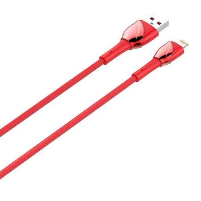 Lightning kabel LDNIO LS661 30W, 1 m (červený)