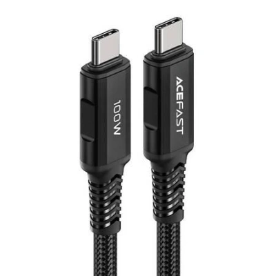 Kabel USB-C na USB-C Acefast C4-03, 100 W, 2 m (černý)