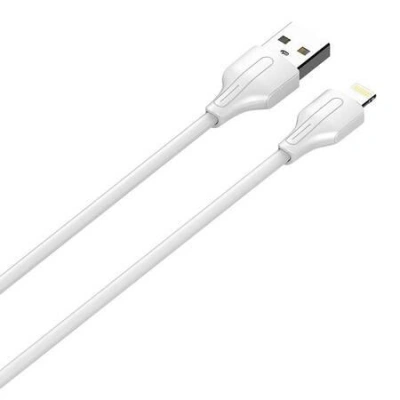 Kabel USB na Lightning LDNIO LS540, 2,4 A, 0,2 m (bílý)