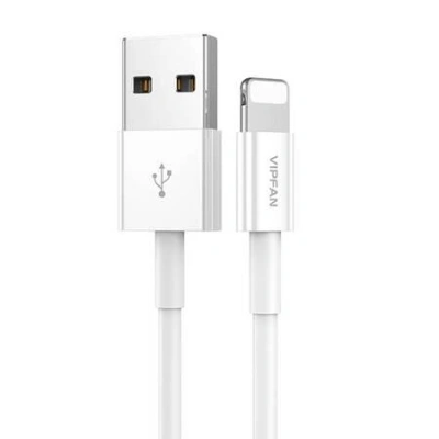 Kabel USB-Lightning Vipfan X03, 3A, 1m (bílý)
