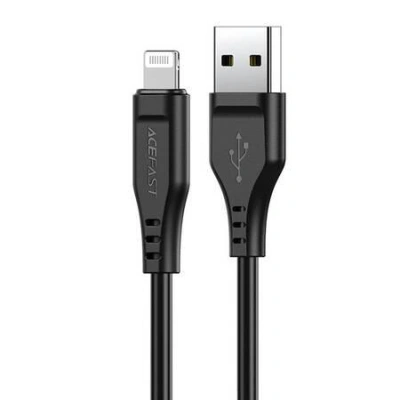 Kabel USB na Lightning Acefast C3-02, MFi, 2,4A 1,2 m (černý)