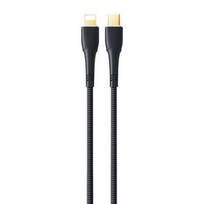 Kabel USB-C do Lightning Remax Bosu, 1,2 m, 20 W (černý)