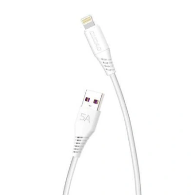 Kabel USB pro Lightning Dudao L2L 5A, 2 m (bílý)