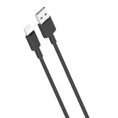Kabel USB na Lightning XO NB156, 2,1 A 1 m (černý)
