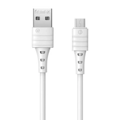 Kabel USB Micro Remax Zeron, 1 m, 2,4 A (bílý)