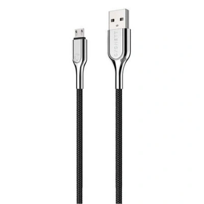 Kabel USB pro micro USB Cygnett Armoured 12W 2m (černý)