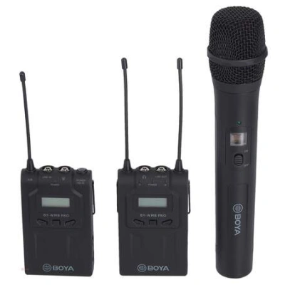 Mikrofon BOYA BY-WM8 PRO-K4 ruční, bezdrátový set, BY-WM8 PRO-K4