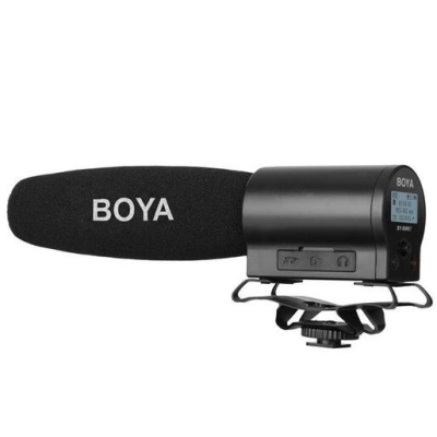 Mikrofon BOYA BY-DMR7 směrový, pro fotoaparáty, TRS, BY-DMR7