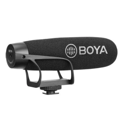 Mikrofon BOYA BY-BM2021 kondenzátorový směrový pro fotoaparát, BY-BM2021