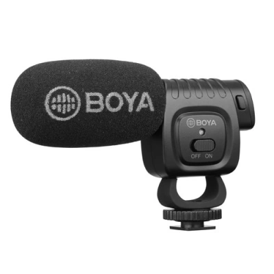 Mikrofon BOYA BY-BM3011 kondenzátorový směrový pro fotoaparáty, BY-BM3011