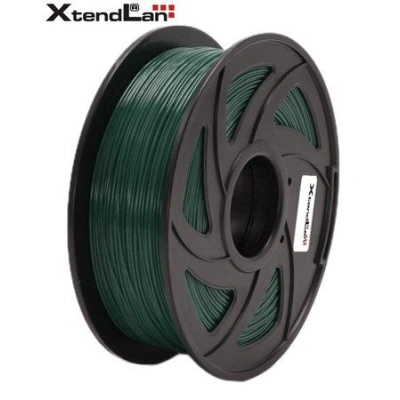 XtendLAN PLA filament 1,75mm myslivecky zelený 1kg, 3DF-PLA1.75-AGN 1kg