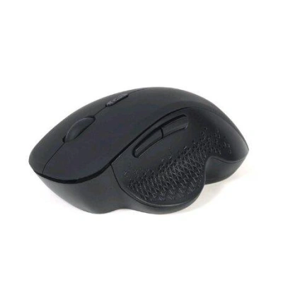 Myš GEMBIRD MUSW-6B-02, černá, bezdrátová, USB nano receiver, MUSW-6B-02