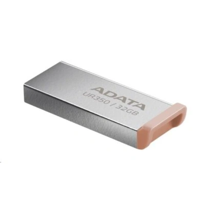 ADATA Flash Disk 32GB UR350, USB 3.2 Dash Drive, kov hnědá, UR350-32G-RSR/BG