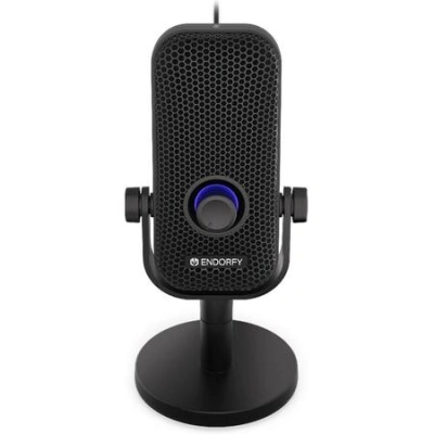 Endorfy mikrofon Solum Voice S / drátový / pop-up filtr / RGB podsvícení / USB-C / černý, EY1B013