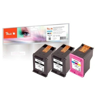 PEACH kompatibilní cartridge HP No 304XL MultiPack Plus, 2 x black, 1 x color, 320057
