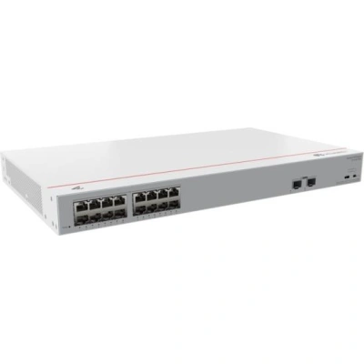 Huawei S110-16LP2SR Switch (16*10/100/1000BASE-T ports, 2*GE SFP ports, PoE+, AC power), 98012197