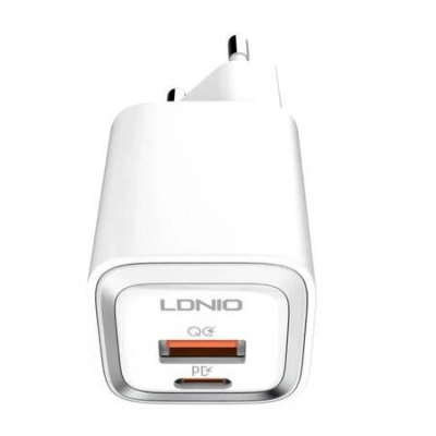 Nástěnná nabíječka MFi LDNIO A2318M, USB-C+USB, USB-C na Lightning 20W