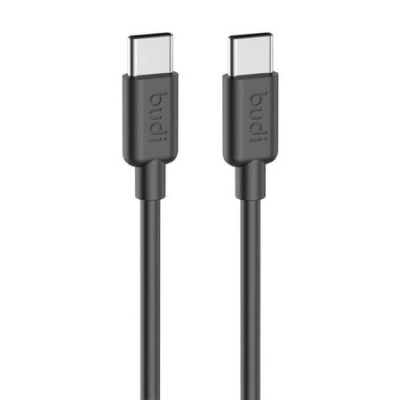Nabíjecí datový kabel USB-C Budi PD 65W 1,2 m (černý)