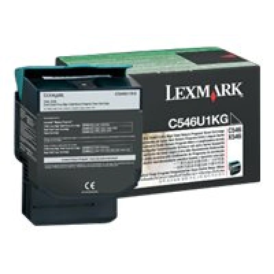 Lexmark - Extra vysoká výtěžnost - černá - originální - kazeta s barvivem LCCP, LRP - pro Lexmark C546dtn, X546dtn, X548de, X548dte, C546U1KG