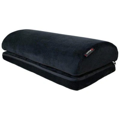 AROZZI Foot Rest Soft Fabric Velvet Black/ ergonomický polštář pod nohy/ sametově černý, AZ-FOOTREST-VELVET-BK