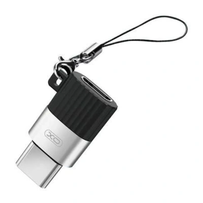 Adaptér micro USB do USB-C XO NB149-A (černý)