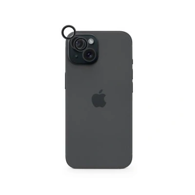Epico Aluminium Lens Protector for Apple iPhone 15 / 15 Plus - čierna
