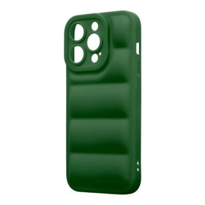 OBAL:ME Puffy Kryt pro Apple iPhone 14 Pro Dark Green