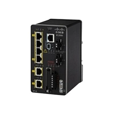 Cisco Industrial Ethernet 2000 Series - Přepínač - řízený - 4 x 10/100 + 2 x gigabitů SFP - lze montovat na konzolu DIN, IE-2000-4TS-G-B