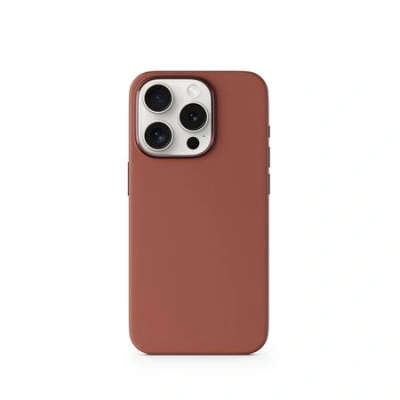 Epico Mag+ Leather Case iPhone 15 Pro Brown